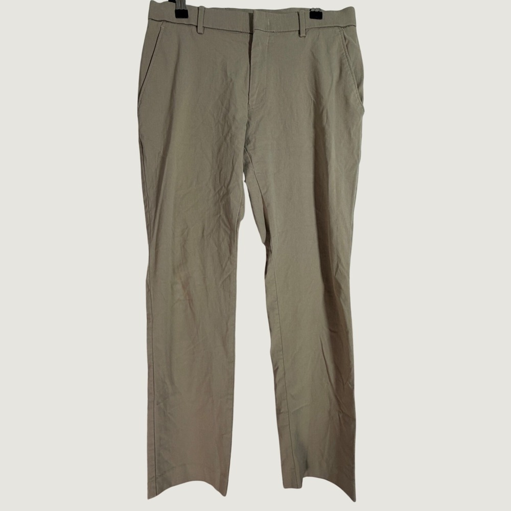 Tommy Hilfiger Chino Pants mens 30x30 Tan Khaki Stretch Casual Trousers